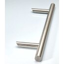 Edelstahl Haustürgriff Stangengriff mit schrägen Stützen  Länge L:350 Achsmaß B:210mm