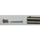 Edelstahl Haustürgriff Stangengriff mit schrägen Stützen  Länge L:600 Achsmaß B:400mm