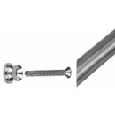 Edelstahl Haustürgriff Stangengriff mit schrägen Stützen  Länge L:1600 Achsmaß B:1300mm