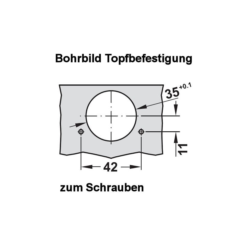 GRASS Tiomos SCHARNIER-SYSTEM Möbel Scharnier Topfband SOFT-Closing 110°