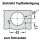 GRASS Tiomos SCHARNIER-SYSTEM, M&ouml;bel - Scharnier Topfband SOFT-Closing 110&deg; Eckanschlag Mit Montageplatte