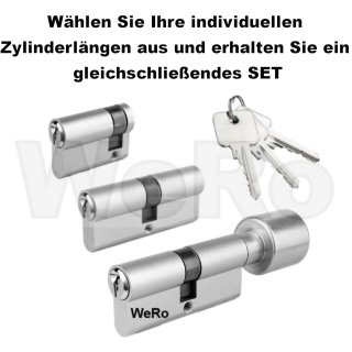 Schließzylinder für gleichschließendes SET - , 12,95 €