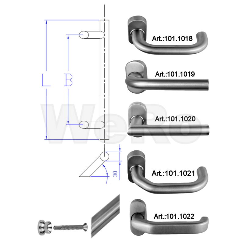 Edelstahl Haust r Griff Beschlag Set In Verschiedenen Ausf hrungen edelstahl-haust-r-griff-beschlag-set-in-verschiedenen-ausf-hrungen